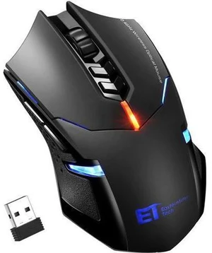 Wireless Laptop Mouse- 2.4G USB Cordless Optical Gaming & Office Mice with 7 Silent Click Buttons Ergonomic Computer Mouse 5 Adjustable DPI Plug & Play for PC Windows Mac etc-Black Wireless Laptop Mouse- 2.4G USB Cordless Optical Gaming & Office Mice with 7 Silent Click Buttons Ergonomic Computer Mouse 5 Adjustable DPI Plug & Play for PC Windows Mac etc-Black