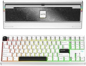 WOBKEY Crush 80 Reboot CNC Aluminum 5-Second Quick-Release Triple-Mode Connectivity Mechanical Keyboard with Superior Acoustics (Pro Silver) WOBKEY Crush 80 Reboot CNC Aluminum 5-Second Quick-Release Triple-Mode Connectivity Mechanical Keyboard with Superior Acoustics (Pro Silver)