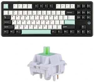 AJAZZ AK870 V2 TKL Gasket Mechanical Keyboard with KiiBOOM Flick Linear Mechanical Switch Set AJAZZ AK870 V2 TKL Gasket Mechanical Keyboard with KiiBOOM Flick Linear Mechanical Switch Set