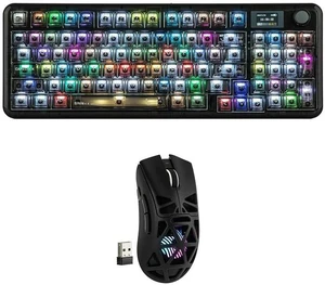 Aula F-NB98 Transparent Keyboard with SC620 RGB Lighting Gaming Mouse Aula F-NB98 Transparent Keyboard with SC620 RGB Lighting Gaming Mouse