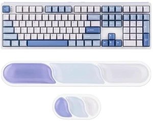 TH108 Full Size Mechanical Keyboard+CloudGel Wrist Rest for Keyboard and Mouse TH108 Full Size Mechanical Keyboard+CloudGel Wrist Rest for Keyboard and Mouse