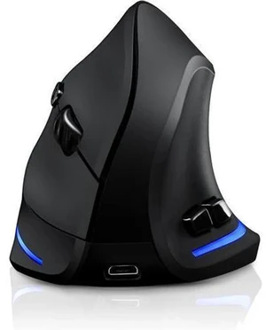 TRELC Wireless Mouse Tri-Mode (BT 5.0/3.0+2.4GHz), Ergonomic Vertical Mouses with 3 Adjustable DPI, Rechargeable Optical Wireless Mice for 3 Devices, 7 Buttons for PC, Desktop, Laptop, Tablet (Black) TRELC Wireless Mouse Tri-Mode (BT 5.0/3.0+2.4GHz), Ergonomic Vertical Mouses with 3 Adjustable DPI, Rechargeable Optical Wireless Mice for 3 Devices, 7 Buttons for PC, Desktop, Laptop, Tablet (Black)