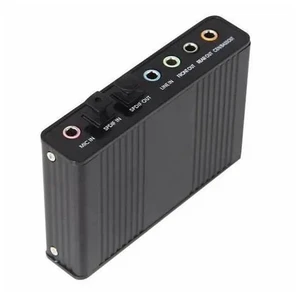USB Sound Card 6 Channel 5.1 SPDIF Optical Digital Sound Card Stereo Audio Adapter For PC Computer Laptop USB Sound Card 6 Channel 5.1 SPDIF Optical Digital Sound Card Stereo Audio Adapter For PC Computer Laptop