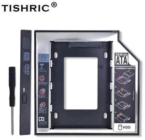 Universal 2nd HDD/SSD/DVD Caddy 12.7mm SATA 3.0 2.5 Hard Drive Caddy Adapter DVD SSD For Laptop Optical Bay HDD Case Universal 2nd HDD/SSD/DVD Caddy 12.7mm SATA 3.0 2.5 Hard Drive Caddy Adapter DVD SSD For Laptop Optical Bay HDD Case