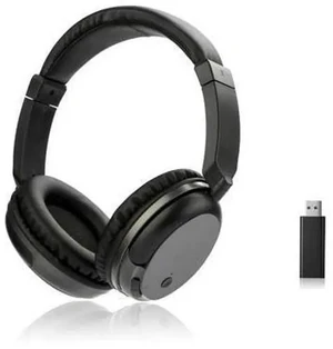 Wireless Headset For TV PC Computer MP3 TV Rechargeable Over-Ear Headset Support FM Function With USB Transmitter Wireless Headset For TV PC Computer MP3 TV Rechargeable Over-Ear Headset Support FM Function With USB Transmitter