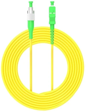 10Meters 33ft SC/APC to FC/APC Fiber Optic Cable Jumper Optical Patch Cord Simplex Single-Mode 9/125 SC-FC 10Meters 33ft SC/APC to FC/APC Fiber Optic Cable Jumper Optical Patch Cord Simplex Single-Mode 9/125 SC-FC