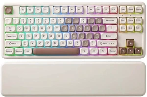 B87 Wireless Mechanical Keyboard,QMK/VIA Programmable,TKL Layout 87 Keys,BT/2.4G/USB-C,Hot Swap Gask B87 Wireless Mechanical Keyboard,QMK/VIA Programmable,TKL Layout 87 Keys,BT/2.4G/USB-C,Hot Swap Gask