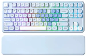 B87 Wireless Mechanical Keyboard,QMK/VIA Programmable,TKL Layout 87 Keys,BT/2.4G/USB-C,Hot Swap Gask B87 Wireless Mechanical Keyboard,QMK/VIA Programmable,TKL Layout 87 Keys,BT/2.4G/USB-C,Hot Swap Gask