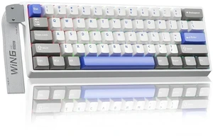 AULA WIN60 HE MAX - 60% Mechanical Gaming Keyboard Wired, Hall Effect Magnetic Switches Hot Swappabl AULA WIN60 HE MAX - 60% Mechanical Gaming Keyboard Wired, Hall Effect Magnetic Switches Hot Swappabl