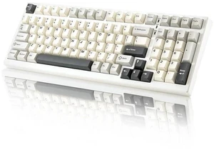 YZ98 Gasket Mechanical Keyboard,99 Key Hot Swappable BT5.0/2.4G/USB-C Wireless NKRO 98% 1800 Layout YZ98 Gasket Mechanical Keyboard,99 Key Hot Swappable BT5.0/2.4G/USB-C Wireless NKRO 98% 1800 Layout