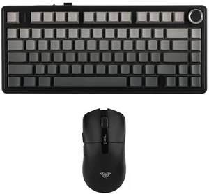 Aula F75 PRO 75% Gaming Keyboard with SC590 PRO Gaming Mouse with Display Screen Aula F75 PRO 75% Gaming Keyboard with SC590 PRO Gaming Mouse with Display Screen