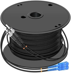 600M SC to ST Outdoor Armored Duplex 9/125 SM Fiber Optic Cable Jumper Optical Patch Cord Singlemode 600Meters 1968ft SC-ST 600M SC to ST Outdoor Armored Duplex 9/125 SM Fiber Optic Cable Jumper Optical Patch Cord Singlemode 600Meters 1968ft SC-ST