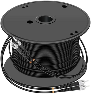 600M ST to ST Outdoor Armored Duplex 9/125 SM Fiber Optic Cable Jumper Optical Patch Cord Singlemode 600Meters 1968ft ST-ST 600M ST to ST Outdoor Armored Duplex 9/125 SM Fiber Optic Cable Jumper Optical Patch Cord Singlemode 600Meters 1968ft ST-ST