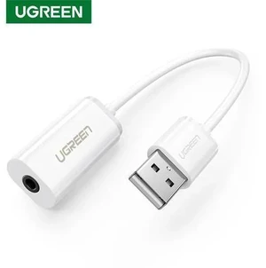 Sound Card External 3.5mm USB Adapter USB to Headphone Speaker Audio Interface for Computer PS4 USB Sound Card Sound Card External 3.5mm USB Adapter USB to Headphone Speaker Audio Interface for Computer PS4 USB Sound Card