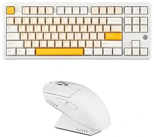 AJAZZ AK870 V2 TKL Gasket Mechanical Keyboard with AJ139 V2 MC Gaming Mouse with Charging Base AJAZZ AK870 V2 TKL Gasket Mechanical Keyboard with AJ139 V2 MC Gaming Mouse with Charging Base