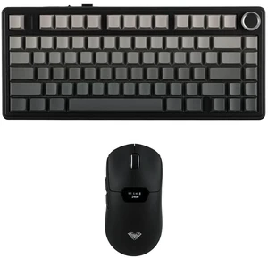 Aula F75 PRO 75% Gaming Keyboard with SC390 Lightweight Gaming Mouse with Display Screen Aula F75 PRO 75% Gaming Keyboard with SC390 Lightweight Gaming Mouse with Display Screen