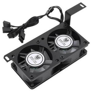 RAM Heatsink ARGB Syn RAM Memory Cooling Fan with Dual 60mm Fan PWM 1000-3000RPM for DDR/DDR2/DDR3/DDR4/DDR5 RAM Heatsink ARGB Syn RAM Memory Cooling Fan with Dual 60mm Fan PWM 1000-3000RPM for DDR/DDR2/DDR3/DDR4/DDR5