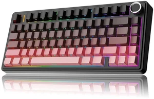 Aula F75 PRO 75% Wireless Gaming Keyboard, Gasket Mechanical Custom Keyboard with Five-Layer Padding Aula F75 PRO 75% Wireless Gaming Keyboard, Gasket Mechanical Custom Keyboard with Five-Layer Padding