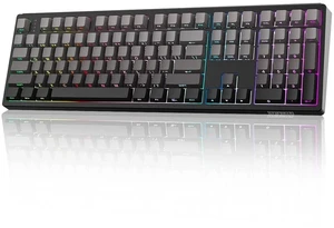 EPOMAKER TH108 Full Size Mechanical Keyboard, Wireless Gaming Keyboard, 8000mAh Battery, Creamy Gask EPOMAKER TH108 Full Size Mechanical Keyboard, Wireless Gaming Keyboard, 8000mAh Battery, Creamy Gask