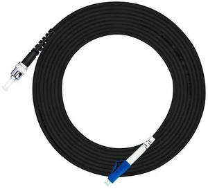600M LC to ST Outdoor Armored Simplex 9/125 SM Fiber Optic Cable Jumper Optical Patch Cord Singlemode 600Meters 492ft LC-ST 600M LC to ST Outdoor Armored Simplex 9/125 SM Fiber Optic Cable Jumper Optical Patch Cord Singlemode 600Meters 492ft LC-ST