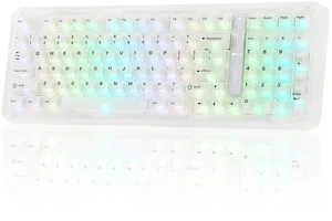 Phantom98 Lite 96% Wireless Mechanical Gaming Keyboard, VIA Programmable, Creamy Keyboard with Gaske Phantom98 Lite 96% Wireless Mechanical Gaming Keyboard, VIA Programmable, Creamy Keyboard with Gaske