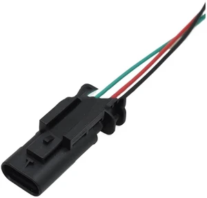 3 Pin Starter WPT-1492 6189-7675 6189-7458 Automotive Male Socket Female Plug With Terminals Seals(WHITE) 3 Pin Starter WPT-1492 6189-7675 6189-7458 Automotive Male Socket Female Plug With Terminals Seals(WHITE)