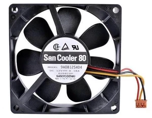 COOLING REVOLUTION 9A0812S404 8cm 8025 80x80x25mm 12V 0.18A Double ball bearing air volume cabinet cooling fan COOLING REVOLUTION 9A0812S404 8cm 8025 80x80x25mm 12V 0.18A Double ball bearing air volume cabinet cooling fan