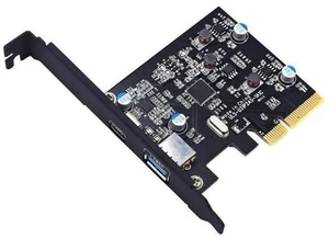 TOTOVIN PCI-E PCI Express to USB 3.1 Gen 2 (10 Gbps) Type A+Type C Expansion Card Asmedia Chipset for Windows 7/8/8.1/10/Linux Kernel (Type A+Type C) TOTOVIN PCI-E PCI Express to USB 3.1 Gen 2 (10 Gbps) Type A+Type C Expansion Card Asmedia Chipset for Windows 7/8/8.1/10/Linux Kernel (Type A+Type C)