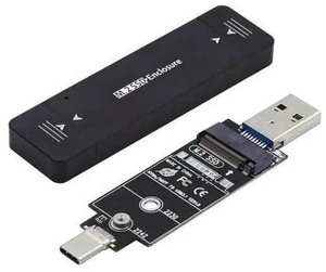 NFHK Combo Type-C & USB3.0 to NVME M-Key M.2 NGFF SATA SSD PCBA Case 2230/2242mm Adapter RTL9210B Chipset NFHK Combo Type-C & USB3.0 to NVME M-Key M.2 NGFF SATA SSD PCBA Case 2230/2242mm Adapter RTL9210B Chipset