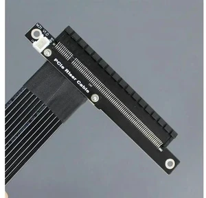 PCI-E 4.0 X4 To X16 Extension Cable Riser Cable Pcie X4 64G/Bps Adapter Cable For RTX3090 Rx6800xt Graphics 20CM PCI-E 4.0 X4 To X16 Extension Cable Riser Cable Pcie X4 64G/Bps Adapter Cable For RTX3090 Rx6800xt Graphics 20CM
