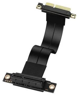 PCIe 3.0 X4 Extension Cable 90 Degree PCI-E 4X Male to Female Riser Cable 20CM (90 Degree) PCIe 3.0 X4 Extension Cable 90 Degree PCI-E 4X Male to Female Riser Cable 20CM (90 Degree)
