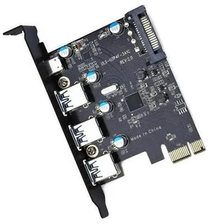 FOR PCI Express Card to 3 PORTS USB 3.0 1 PORT USB3.1 Type C Internal USB 3.0 20PIN 4 Ports USB HUB pcie to Type-c Converter Card FOR PCI Express Card to 3 PORTS USB 3.0 1 PORT USB3.1 Type C Internal USB 3.0 20PIN 4 Ports USB HUB pcie to Type-c Converter Card
