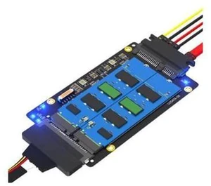2 in 1 Combo M.2 PCI-E SSD to U.2 SFF-8639 and U.2 SFF-8639 M.2 SATA SSD to SATA Adapter 2 in 1 Combo M.2 PCI-E SSD to U.2 SFF-8639 and U.2 SFF-8639 M.2 SATA SSD to SATA Adapter
