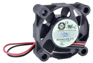 MGA4012ZB-A15 4cm 40mm 4015 12V 0.20A 2-wire double ball bearing large air volume cooling fan MGA4012ZB-A15 4cm 40mm 4015 12V 0.20A 2-wire double ball bearing large air volume cooling fan