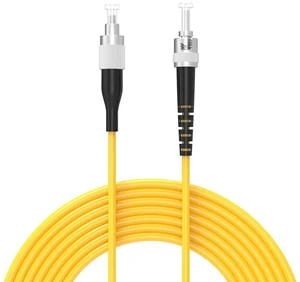 20Meters 65ft FC/UPC-ST/UPC Single-Mode Fiber Optic Cable FC to ST OS2 Jumper Optical Patch Cord Simplex 9/125um Yellow FC-ST 20Meters 65ft FC/UPC-ST/UPC Single-Mode Fiber Optic Cable FC to ST OS2 Jumper Optical Patch Cord Simplex 9/125um Yellow FC-ST