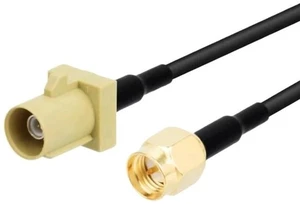 Connector 1PC Fakra K Male Female Yellow Color to SMA Plug Ja-ck Cable RG174 15cm /30cm/50cm/100cm Wholesale New(Type1,15CM) Connector 1PC Fakra K Male Female Yellow Color to SMA Plug Ja-ck Cable RG174 15cm /30cm/50cm/100cm Wholesale New(Type1,15CM)