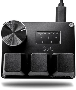 SayoDevice O3C OSU Keyboard Rapid Trigger Hall Switches Magnetic Linear Switches Keyboard with Knob SayoDevice O3C OSU Keyboard Rapid Trigger Hall Switches Magnetic Linear Switches Keyboard with Knob