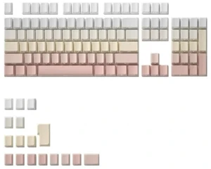 for ABS Keycaps Double Shot 121 Keys for Gaming Mechanical Keyboard RK68 Side Engraved Letters for ABS Keycaps Double Shot 121 Keys for Gaming Mechanical Keyboard RK68 Side Engraved Letters