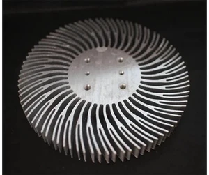 Round LED Heatsink Radiator Aluminum 10W Heat Sink Radiator for Household Lamp Radiator Replaceable Round LED Heatsink Radiator Aluminum 10W Heat Sink Radiator for Household Lamp Radiator Replaceable