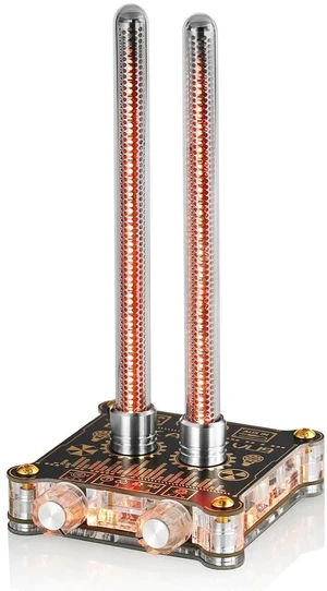 VU9 Pixie Tube Sound Level Meter Retro Nixie Tube Audio Spectrum MIC Pickup for Home Desktop Decoration (Black, 3.35 inch), XX-VU9-2024 VU9 Pixie Tube Sound Level Meter Retro Nixie Tube Audio Spectrum MIC Pickup for Home Desktop Decoration (Black, 3.35 inch), XX-VU9-2024