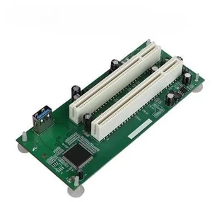 Desktop PCI- PCI-E to PCI Adapter Card PCIe to Dual Pci Slot Expansion Card USB 3.0 Add-on Card Converter Desktop PCI- PCI-E to PCI Adapter Card PCIe to Dual Pci Slot Expansion Card USB 3.0 Add-on Card Converter