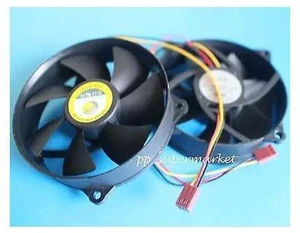 1pcs 92mm x 25mm 12V 3Pin Round Red Blade PC Intel AMD CPU Cooling Heatsink Fan 1pcs 92mm x 25mm 12V 3Pin Round Red Blade PC Intel AMD CPU Cooling Heatsink Fan