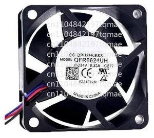 Cooling Fan For DELTA QFR0624UH-CE77 60*60*25MM DC24V 0.33A 3lines Cooling Fan For DELTA QFR0624UH-CE77 60*60*25MM DC24V 0.33A 3lines