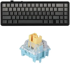 x Aula F65 65% Wireless Mechanical Keyboard+35 Pieces Sea Salt Silent Mechanical Keyboard Switches Set x Aula F65 65% Wireless Mechanical Keyboard+35 Pieces Sea Salt Silent Mechanical Keyboard Switches Set