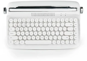 ACTTO B303 Wireless Keyboard, Retro Bluetooth Aesthetic Typewriter Style Keyboard with Integrated St ACTTO B303 Wireless Keyboard, Retro Bluetooth Aesthetic Typewriter Style Keyboard with Integrated St