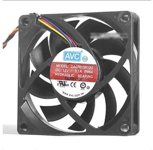 AVC 7015 DA07015R12U AMD CPU Cooling fan with 12V 0.7A 4 Wires 4 Pins PWM AVC 7015 DA07015R12U AMD CPU Cooling fan with 12V 0.7A 4 Wires 4 Pins PWM