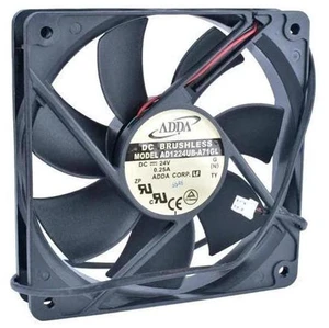 COOLING REVOLUTION AD1224UB-A71GL 12cm 120mm fan12025 120x120x25mm 24V 0.25A Double ball bearing inverter IPC server cooling fan COOLING REVOLUTION AD1224UB-A71GL 12cm 120mm fan12025 120x120x25mm 24V 0.25A Double ball bearing inverter IPC server cooling fan