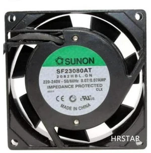 Original SUNON SF23080AT.2082HBL GN 220V 8025mm Ball Bearing Axial Cooling Fan Original SUNON SF23080AT.2082HBL GN 220V 8025mm Ball Bearing Axial Cooling Fan