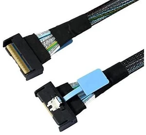 Slimline MCIO 8i 74Pin Male to MCIO PCIE 5.0 4.0 74Pin Male Extender Cord, PCI-E 5.0 Mini Cool Edge IO MCIO Cable 50cm Slimline MCIO 8i 74Pin Male to MCIO PCIE 5.0 4.0 74Pin Male Extender Cord, PCI-E 5.0 Mini Cool Edge IO MCIO Cable 50cm