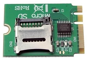 M2 NGFF Key A.E WIFI Slot to Micro-SD SDHC SDXC TF Card Reader T-Flash Card M.2 A+E Card Adapter Kit M2 NGFF Key A.E WIFI Slot to Micro-SD SDHC SDXC TF Card Reader T-Flash Card M.2 A+E Card Adapter Kit